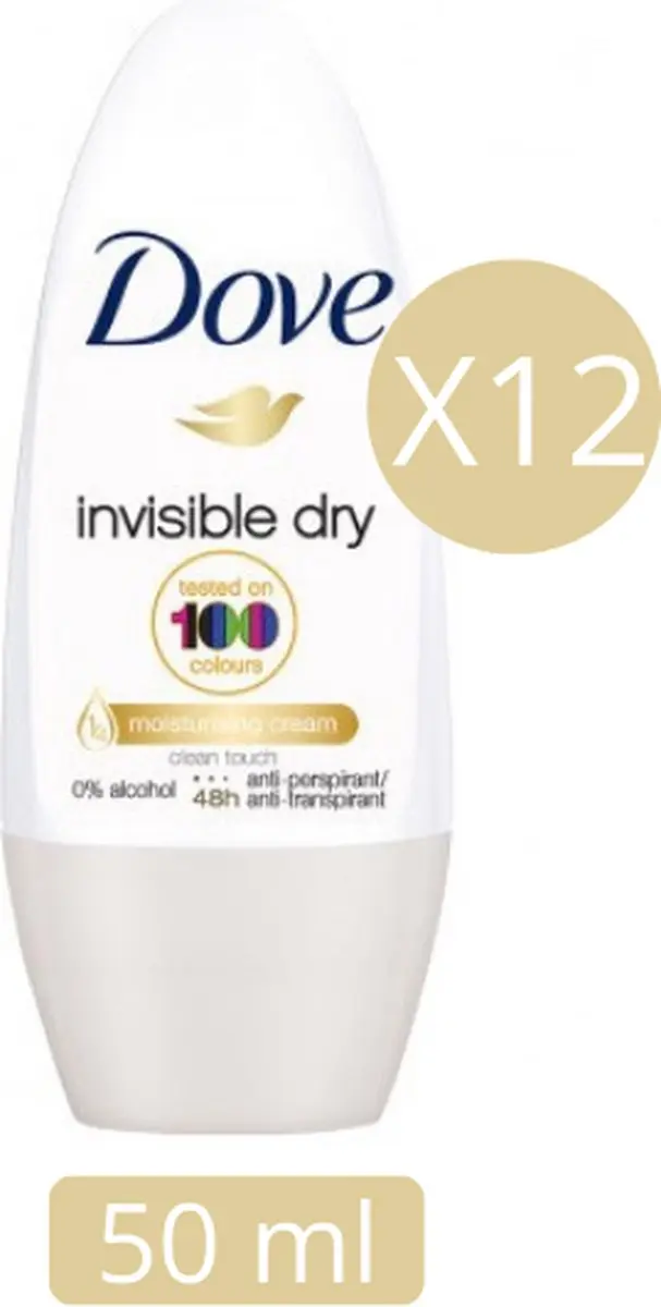 Dove Roll-On Deodorant Invisible Dry
