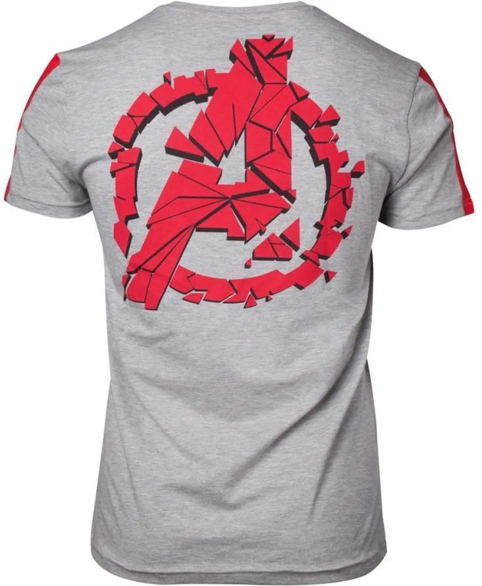 Marvel Avengers Infinity War Heren T-shirt Grijs - L