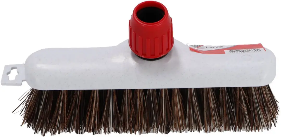 Luva Luiwagen Unie met Steelhouder - 23 cm - Wit/Bruin - afbeelding 2 van 3