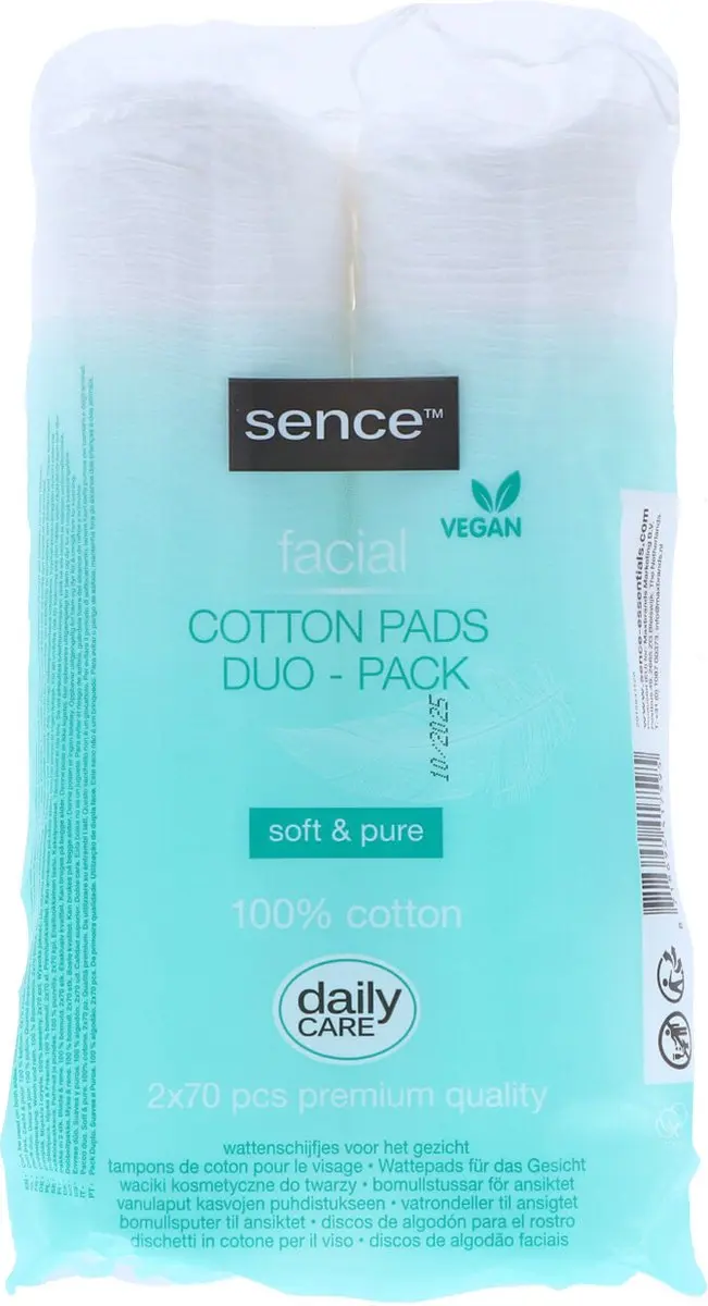 Sence SenseBeauty Wattenschijfjes 140 Stuks - afbeelding 4 van 5