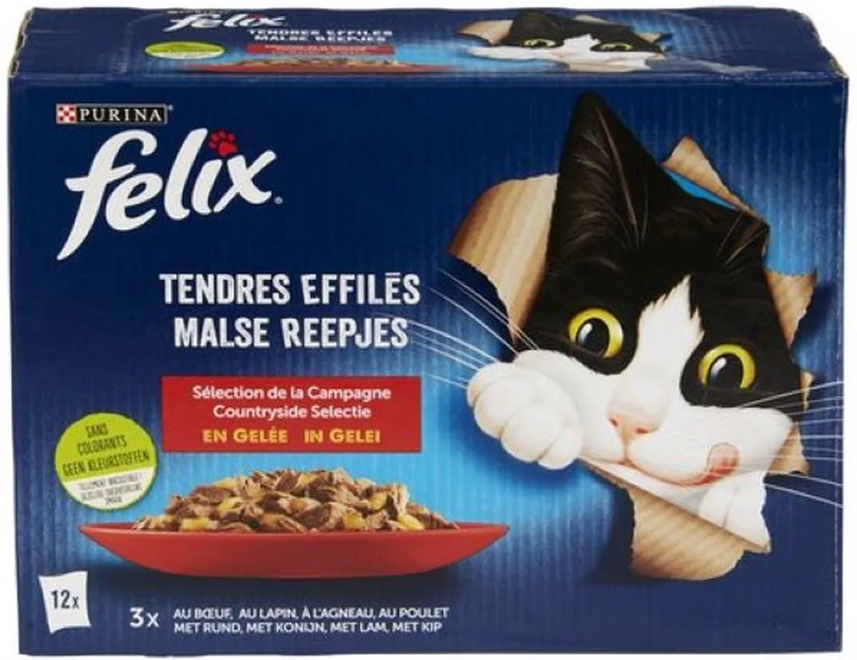 Felix Mals Campagne Geleireepjes 48 Stuks