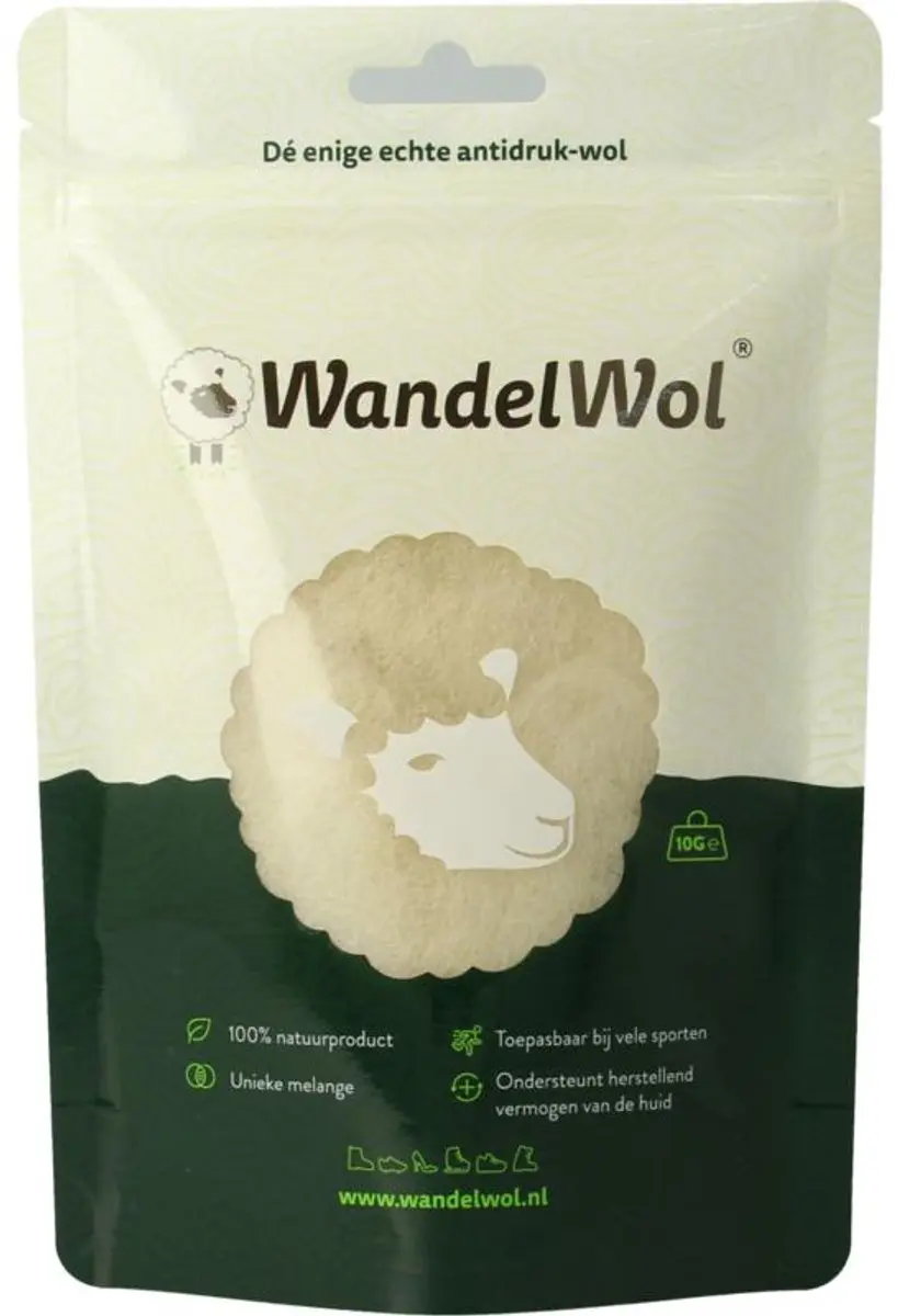 WandelWol Antidruk-wol 10 gram