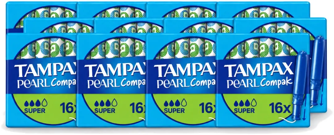 12 x Tampax Pearl Compak