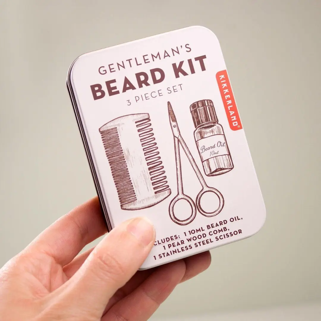 Kikkerland Baardverzorgingsset 10ml - afbeelding 3 van 5