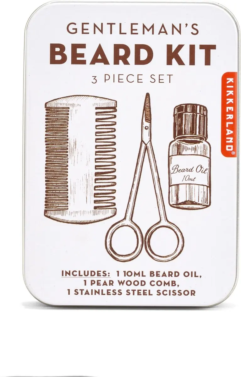 Kikkerland Baardverzorgingsset 10ml