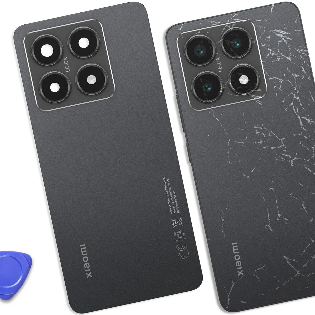 Xiaomi Achterruit 14T - Zwart