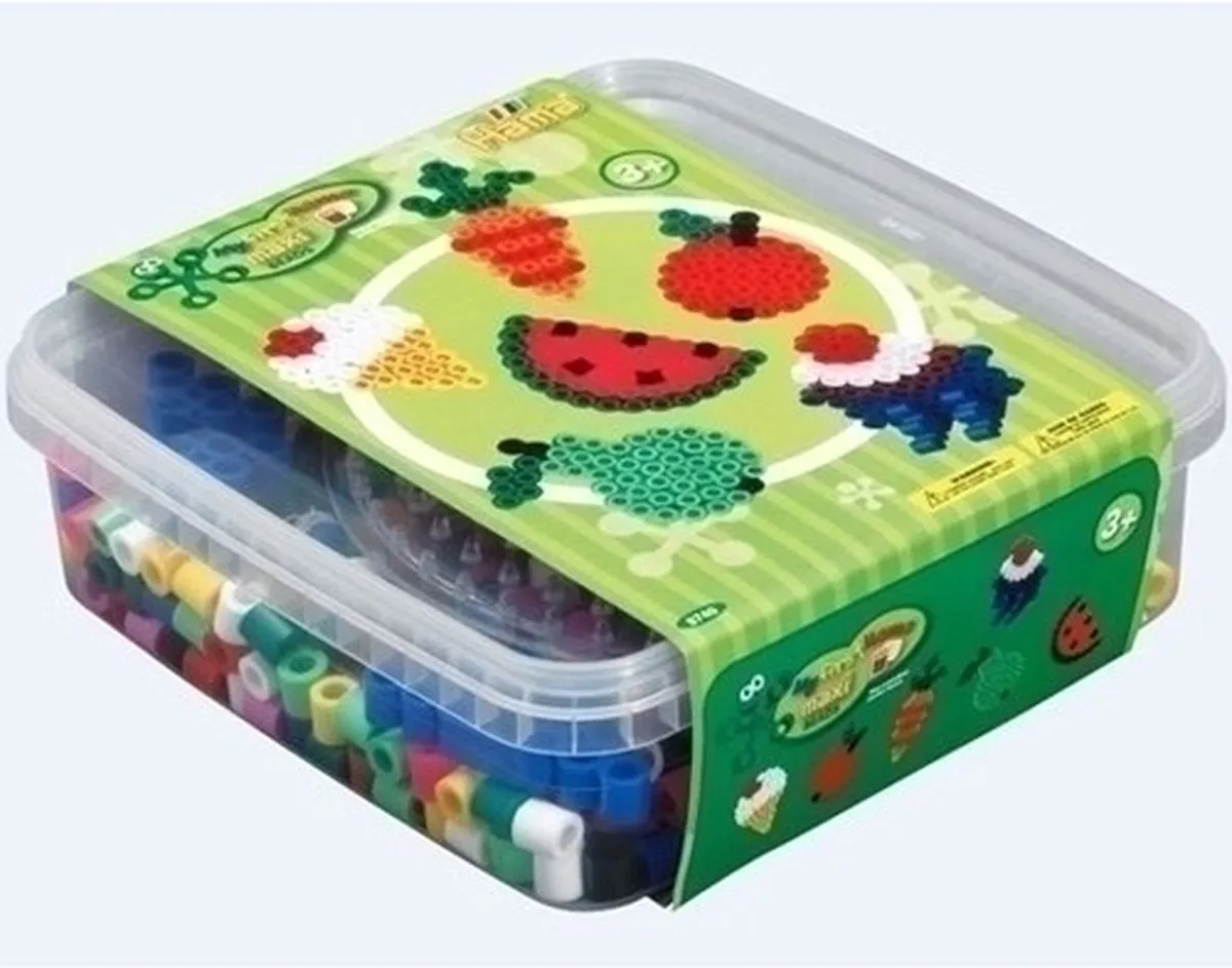 Hama Maxi Strijkkralen Set - 10 Kleuren - afbeelding 6 van 6