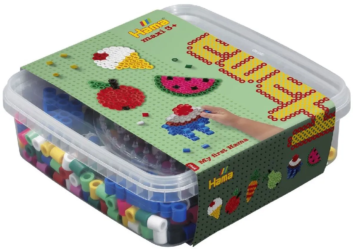 Hama Maxi Strijkkralen Set - 10 Kleuren