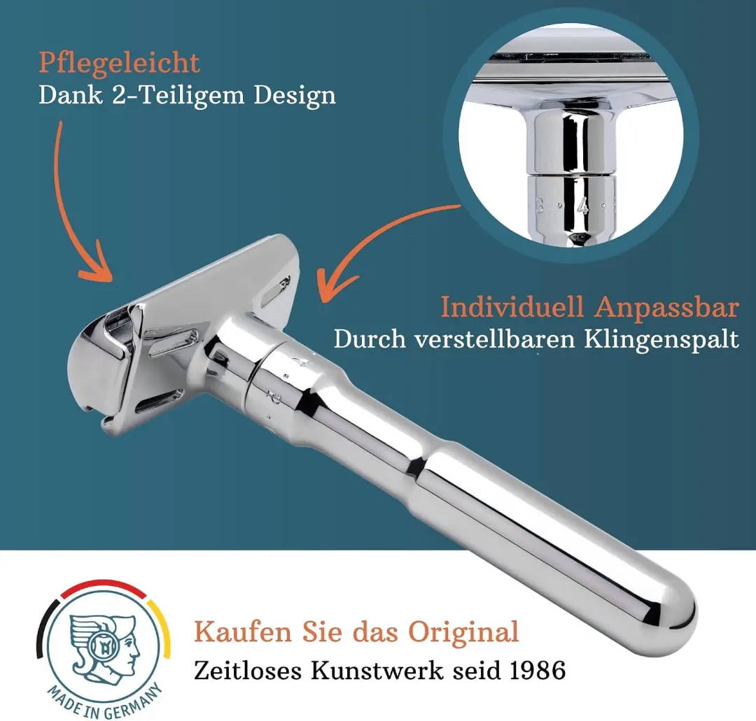 Merkur Futur 701 Safety Razor - afbeelding 6 van 6