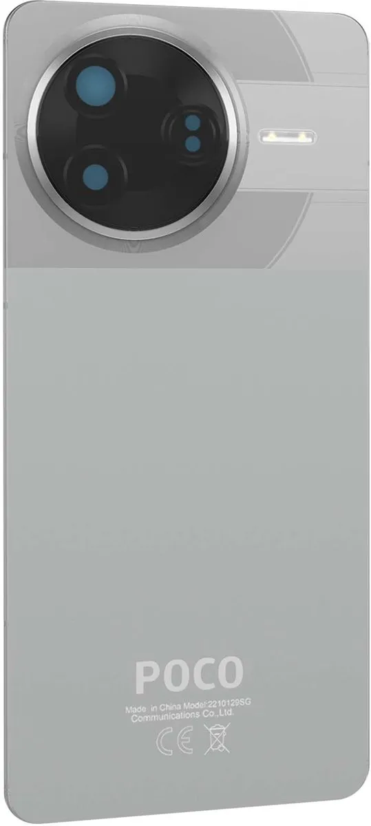 Xiaomi Poco F7 Pro Originele Batterijklep - Zilver