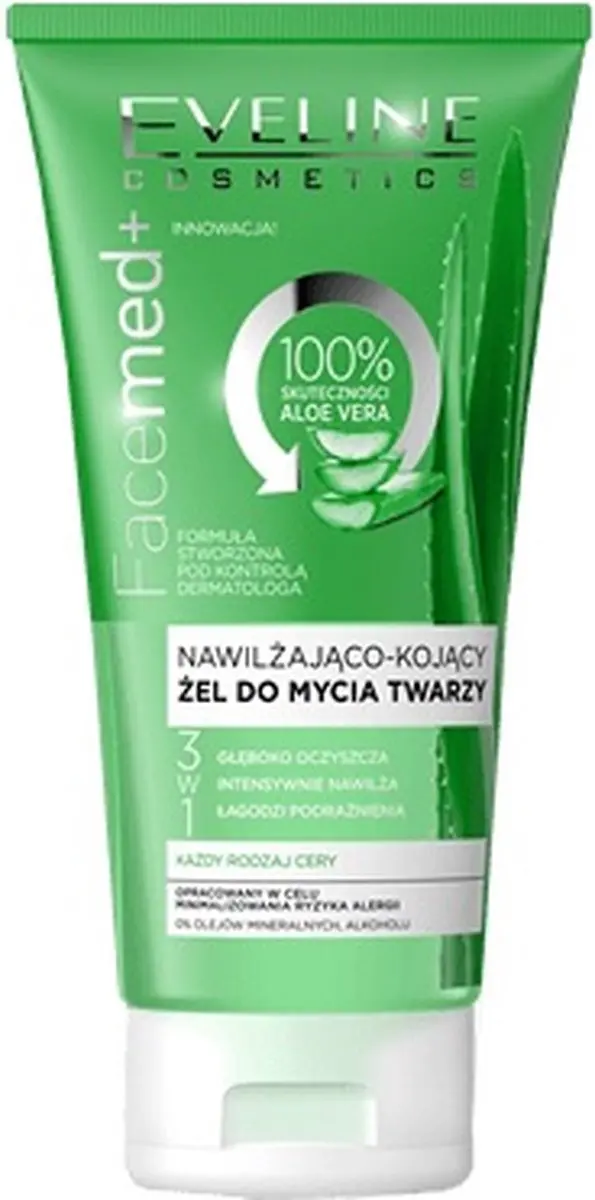 Eveline Cosmetics FaceMed+ Reinigende Gel 150ml - afbeelding 4 van 4