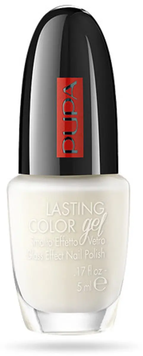 Pupa Milano Lasting Color Gel Nagellak Chalky White 5ml - afbeelding 3 van 3