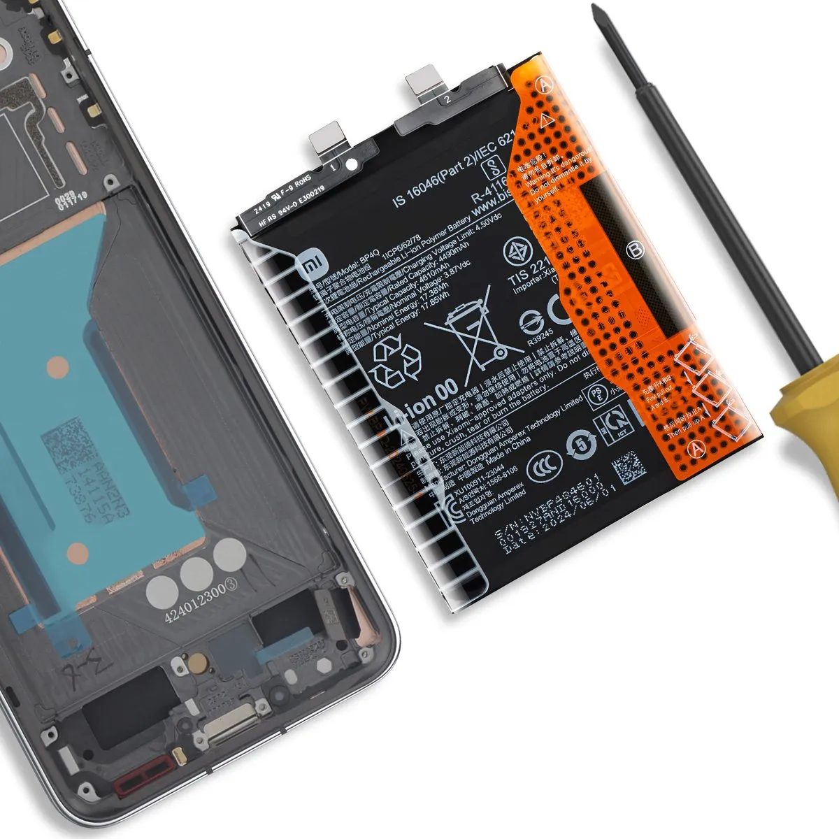 Xiaomi 14 BP4Q Originele Accu - 4610mAh - Zwart