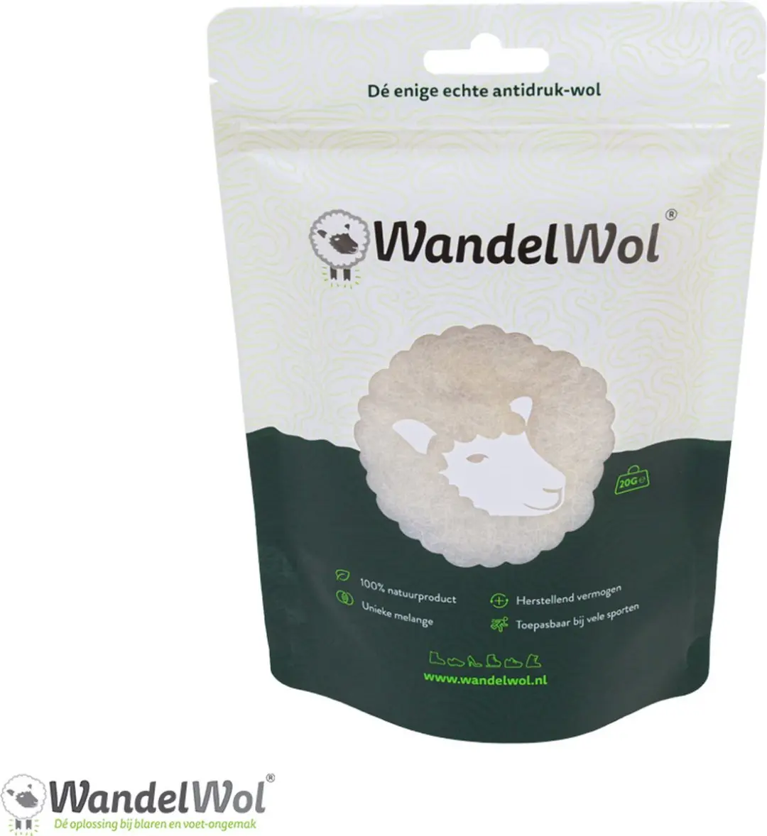 WandelWol Antidruk-wol 20 gram