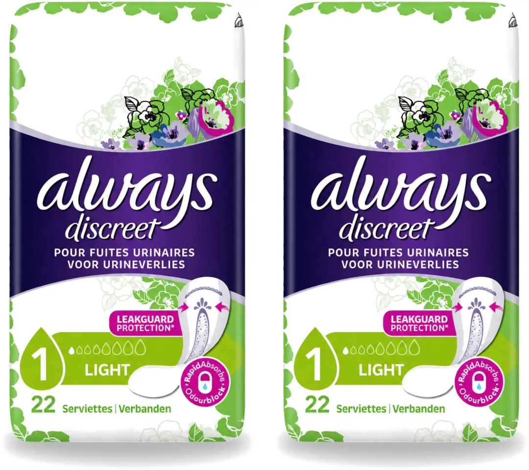 2 x Always Discreet