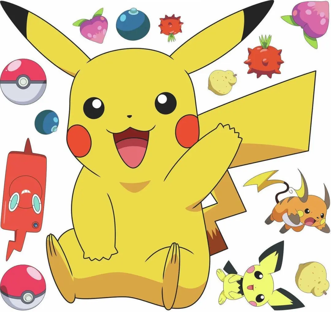 Pokémon Muursticker RoomMates