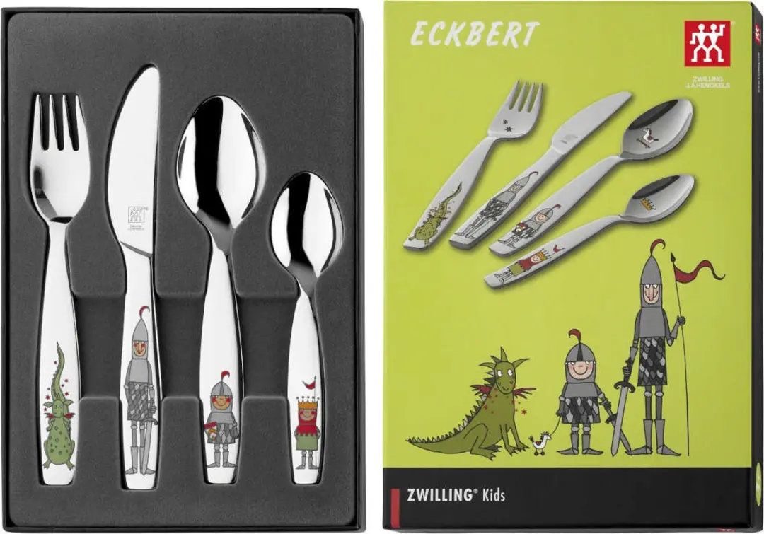 Zwilling Ridder Eckbert Kinderbestek 4-delig - afbeelding 3 van 3