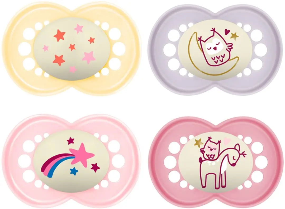MAM Original Nachtspeen 16+ M (4 Stuks)