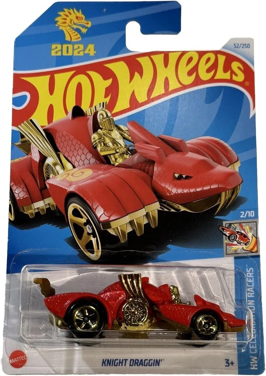 Hot Wheels Knight Dragin HW Celebration Racers 2/10