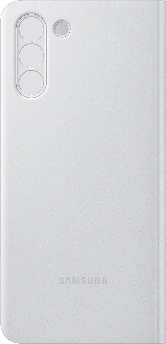 Samsung Clear View Hoesje EF-ZG996CJEGEW - Galaxy S21 Plus - Lichtgrijs - afbeelding 6 van 6