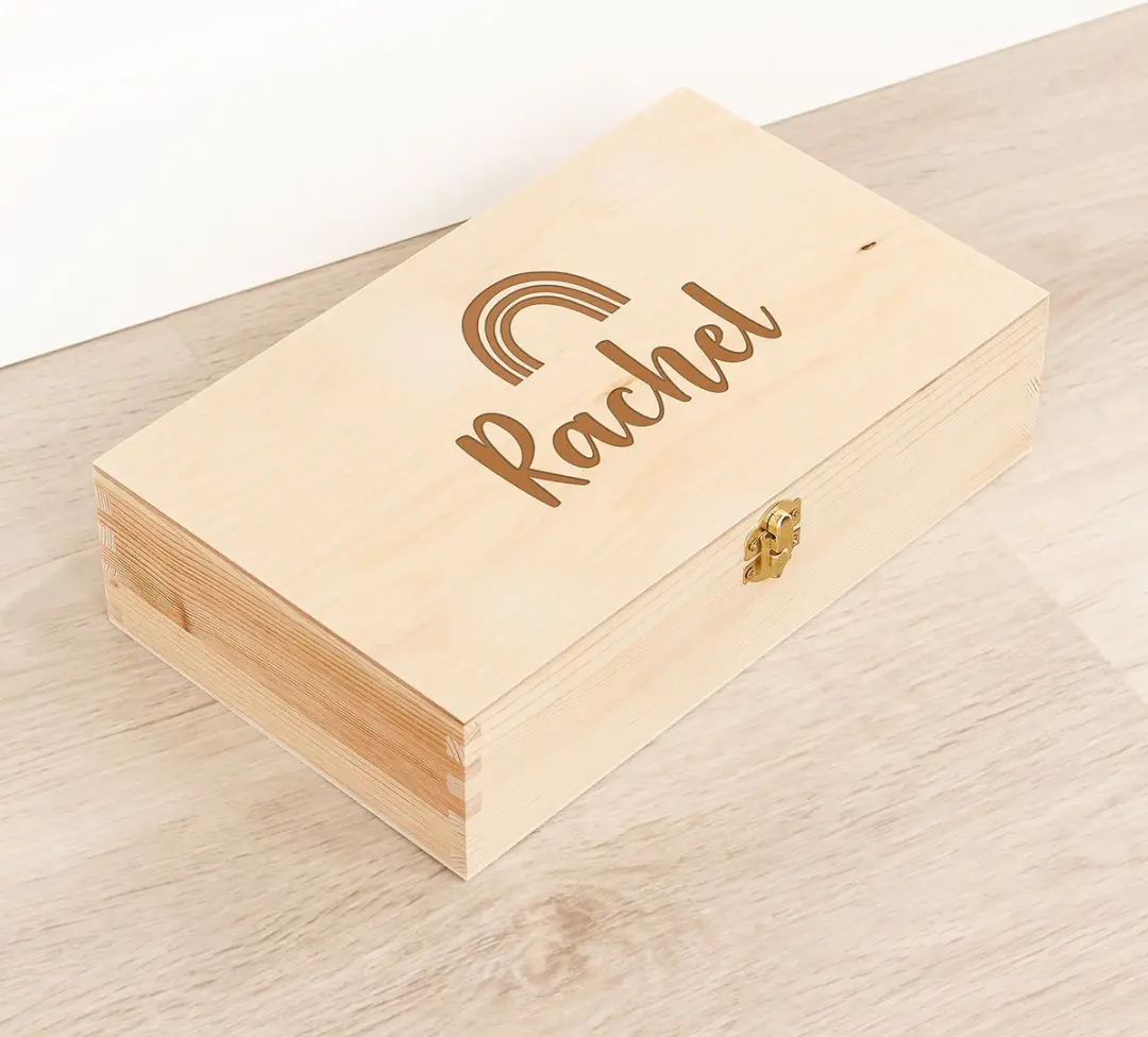 Houten kistje 'Rachel' Regenboog