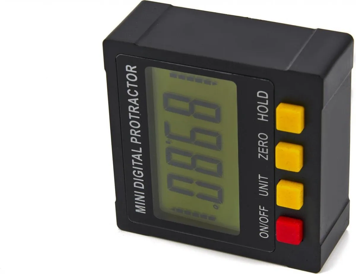HBM 9791 Digitale Magnetische Bedwaterpas Hoekmeter - Metaal