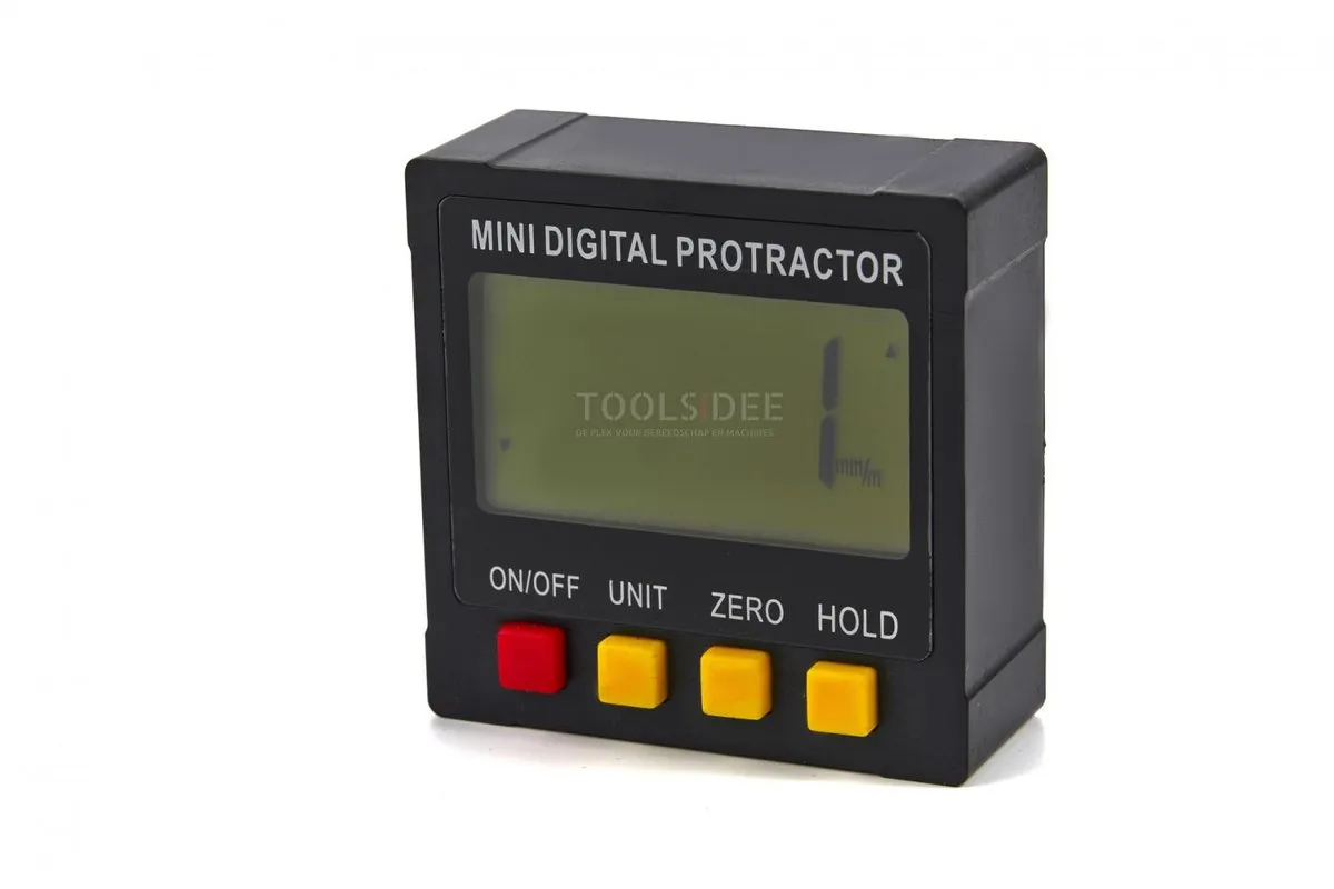 HBM 9791 Digitale Magnetische Bedwaterpas Hoekmeter - Metaal