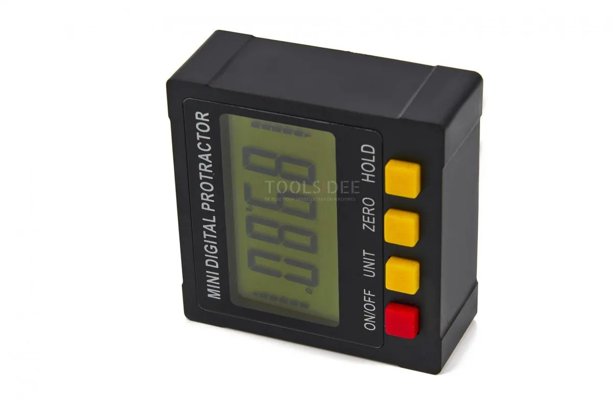 HBM 9791 Digitale Magnetische Bedwaterpas Hoekmeter - Metaal