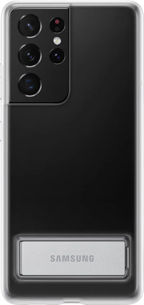 Samsung Clear Standing Hoesje S21 Ultra