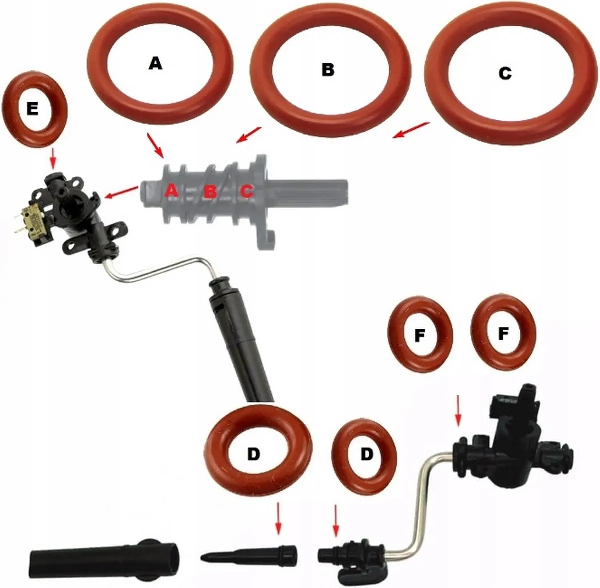 De'Longhi Caffe Venezia Caffe Corso Servicekit