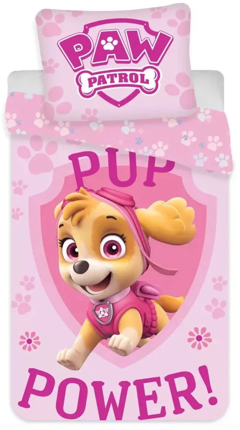 Paw Patrol peuterdekbedovertrek Skye 100 x 135 cm