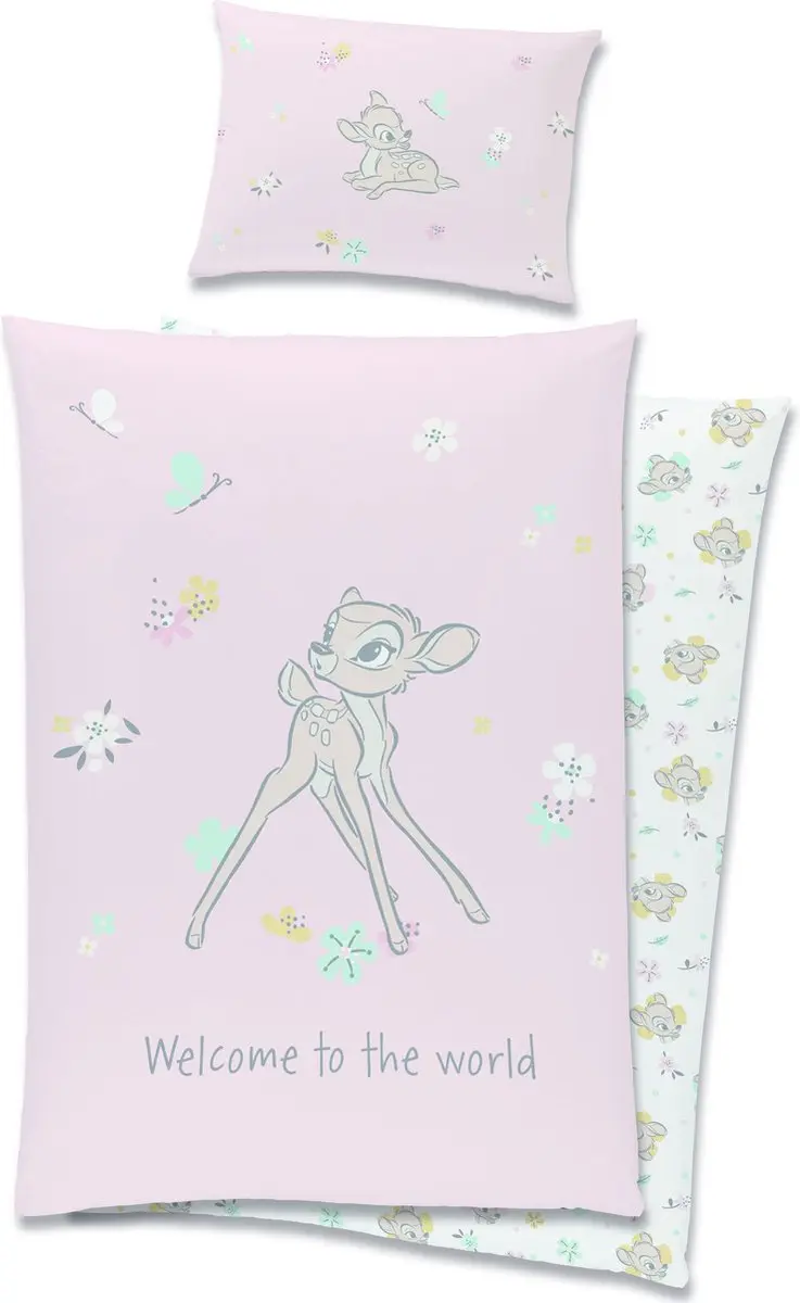 Disney Bambi BABY Dekbedovertrek, Welcome