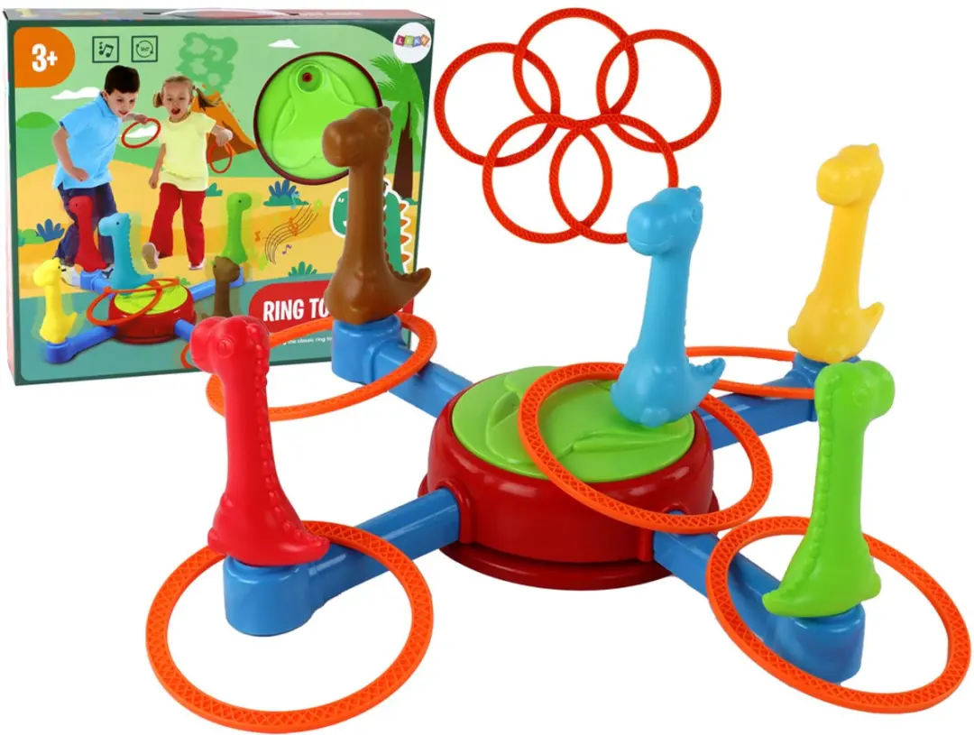 Lean Toys Dinosaurussen Ringen 360 Arcade Speelgoedspel