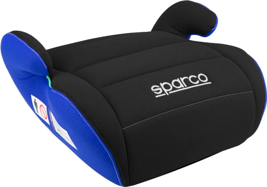 Sparco F100KI Zitverhoger Auto Zwart Blauw 125