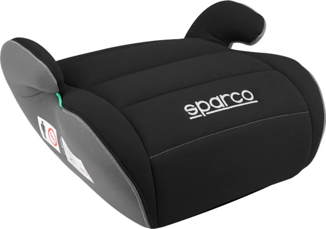 Sparco F100Ki Zitverhoger I-size 125-150cm Zwart/grijs - afbeelding 4 van 4