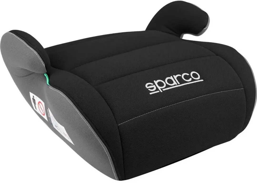 Sparco F100Ki Zitverhoger I-size 125-150cm Zwart/grijs - afbeelding 2 van 4
