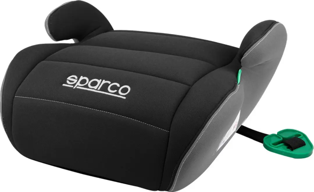 Sparco F100Ki Zitverhoger I-size 125-150cm Zwart/grijs