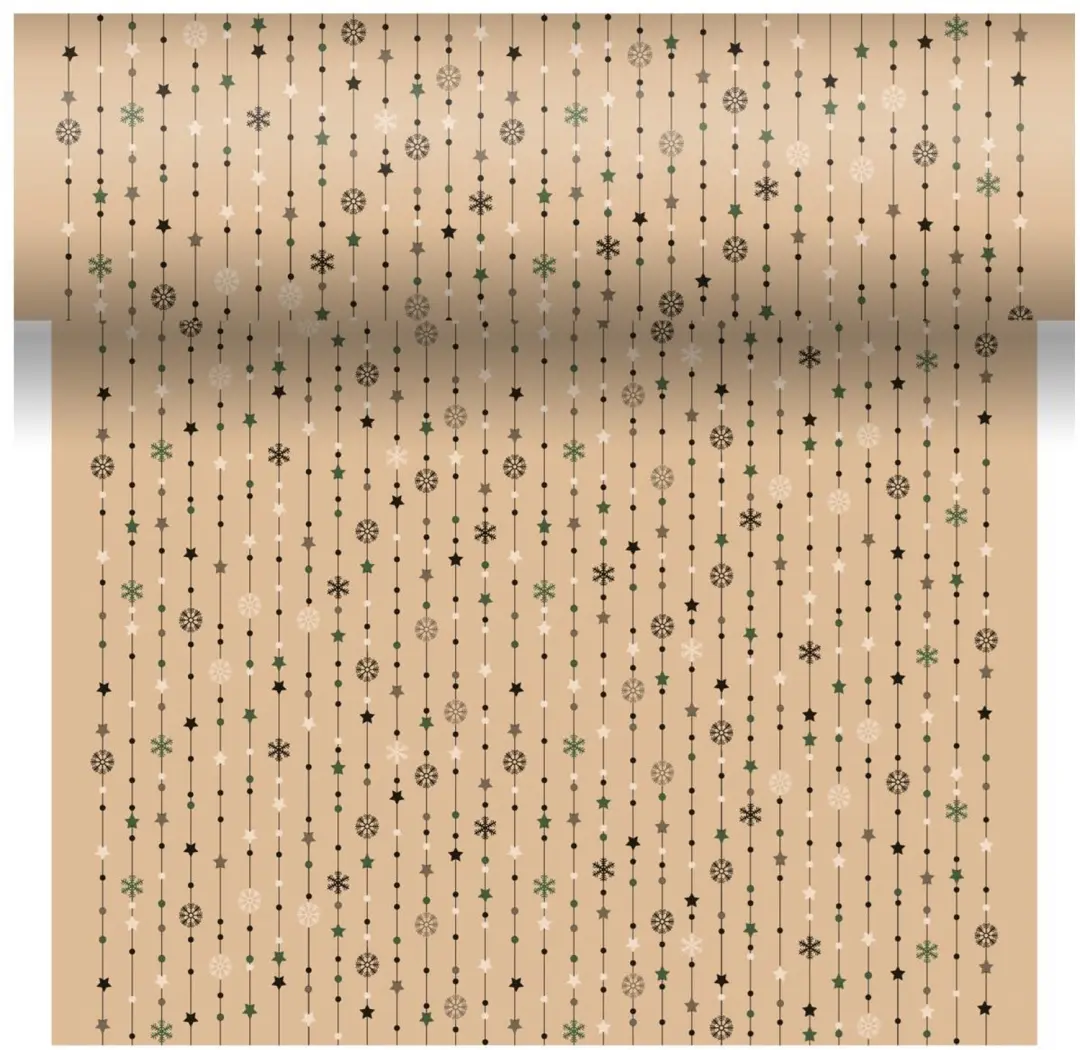 Duni 3-in1 Natural Yuletid 40x480cm.