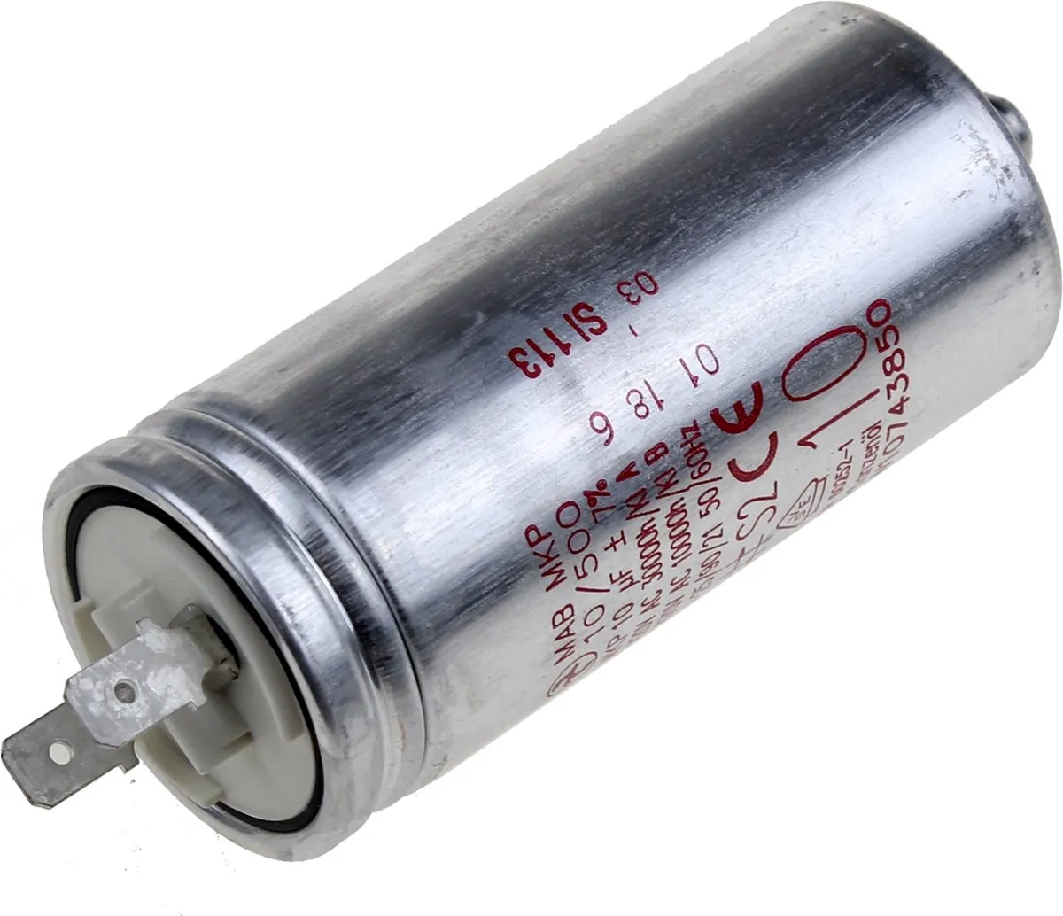 Whirlpool Condensator 10µF 481010743850