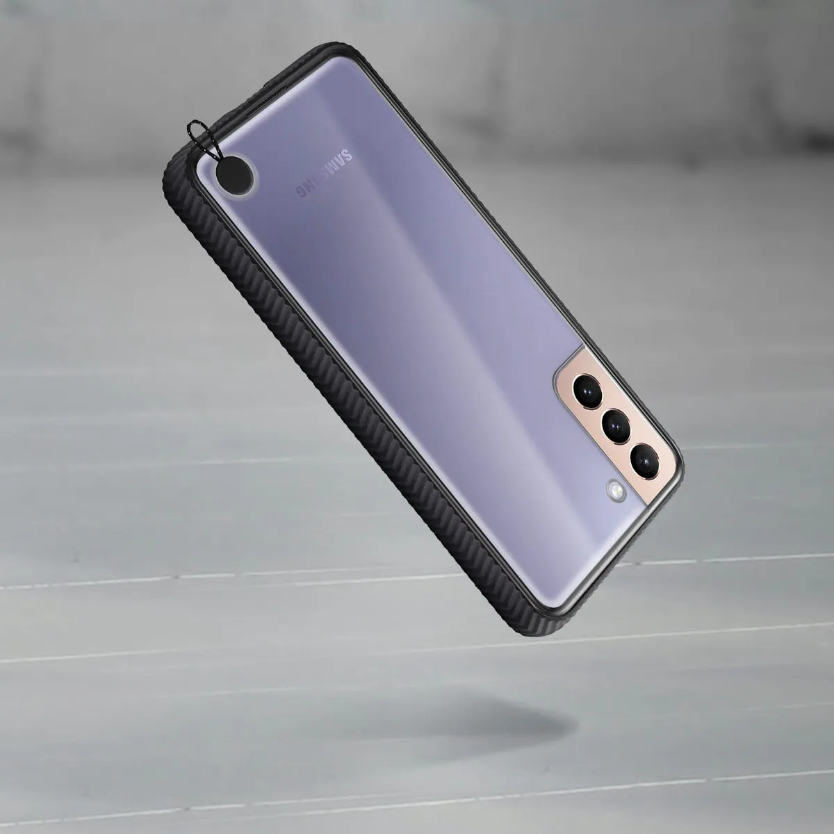 Samsung S21 Plus Clear Hoesje EF-GG996CBEGWW - Zwart