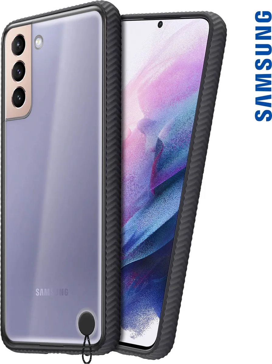 Samsung S21 Plus Clear Hoesje EF-GG996CBEGWW - Zwart