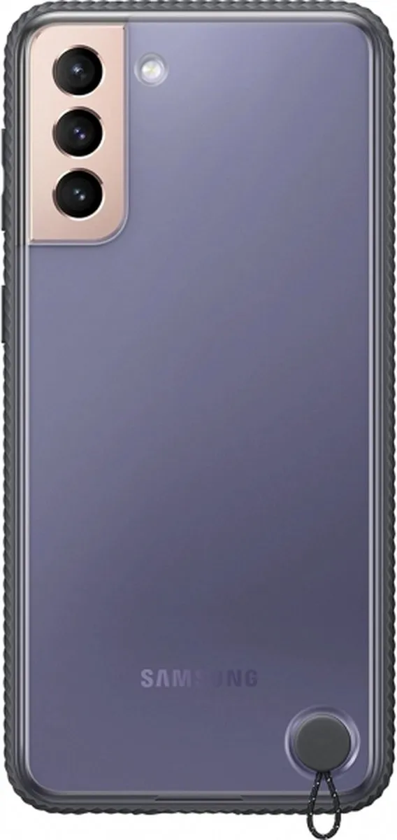 Samsung S21 Plus Clear Hoesje EF-GG996CBEGWW - Zwart