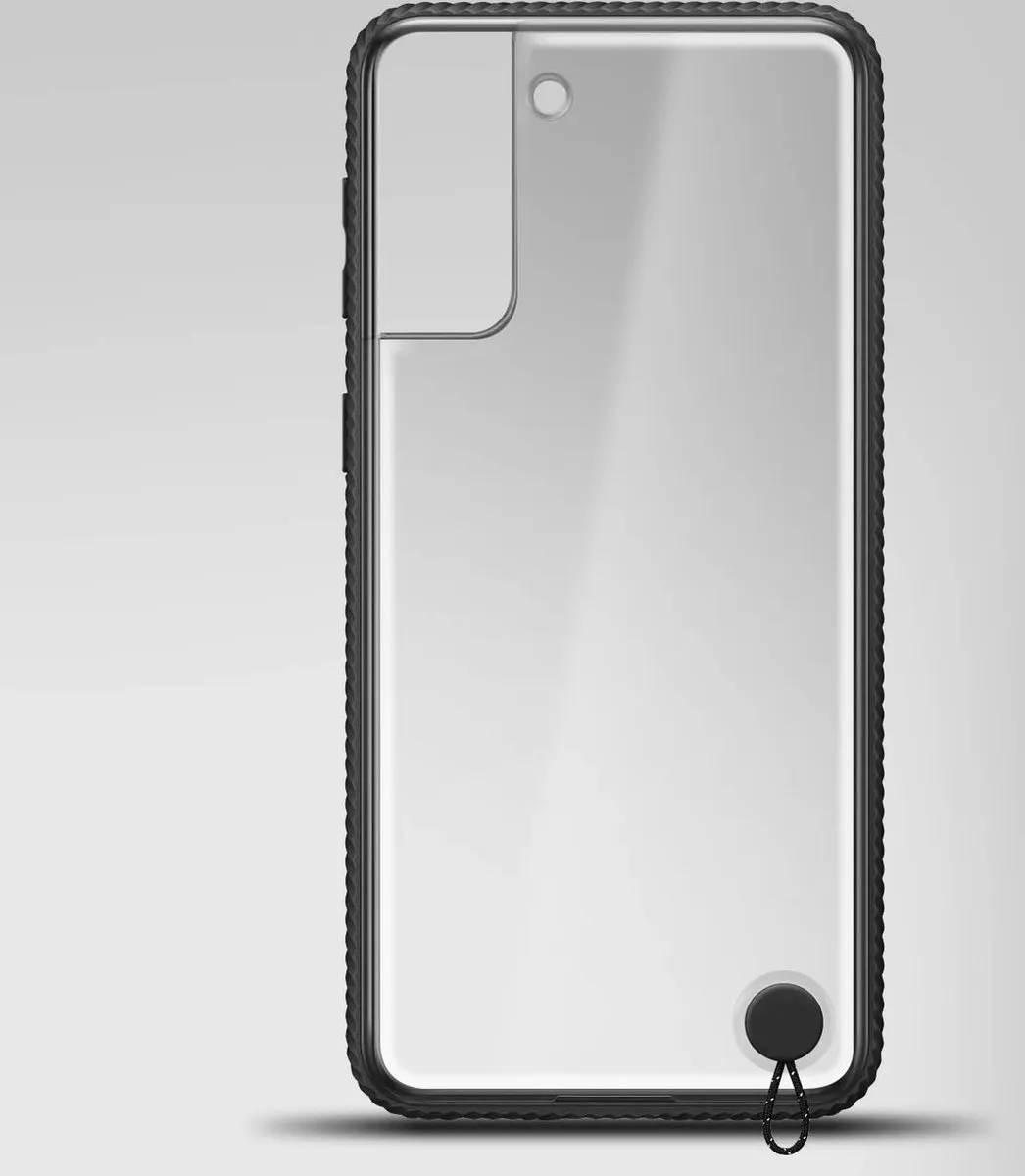 Samsung S21 Plus Clear Hoesje EF-GG996CBEGWW - Zwart - afbeelding 6 van 6