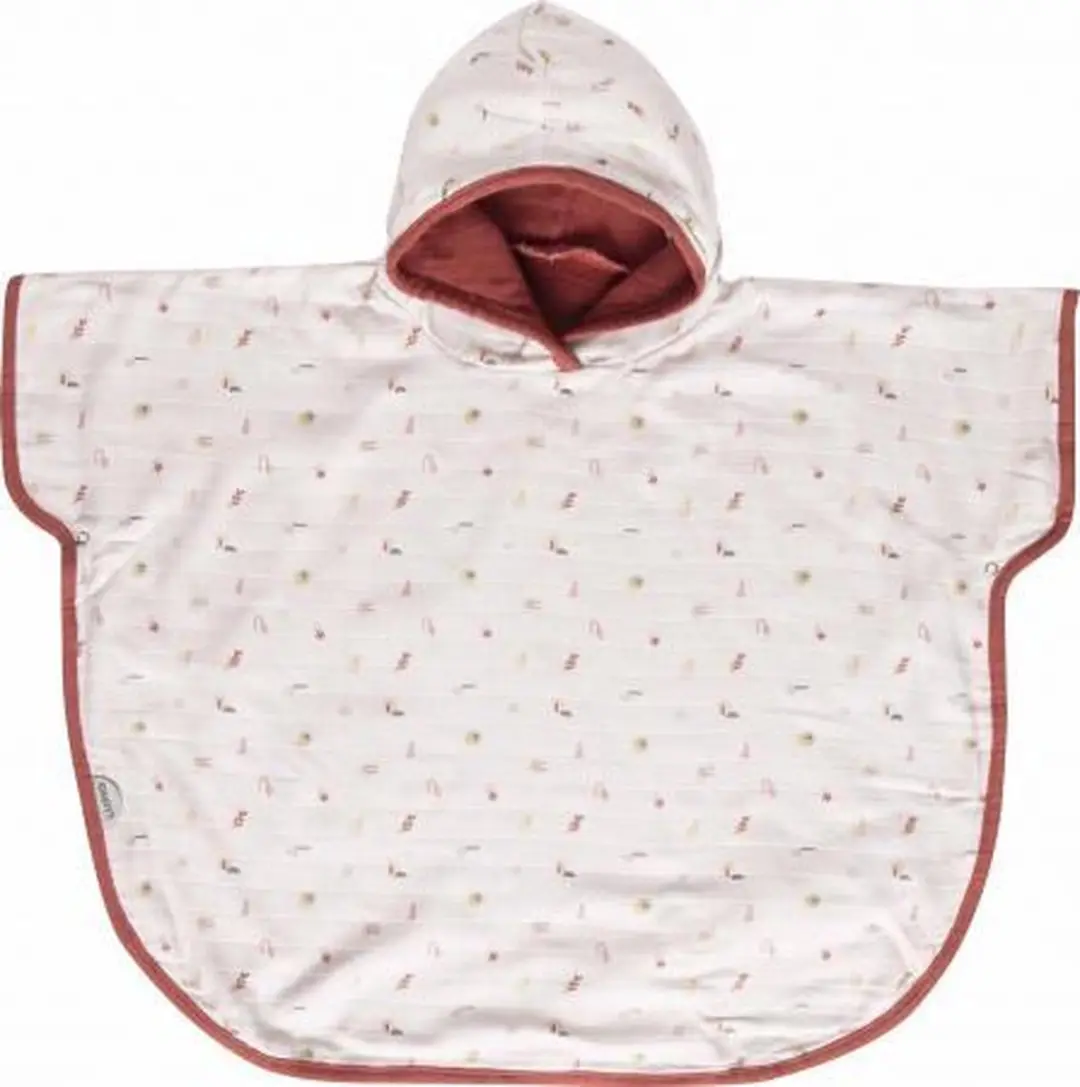 Luma Poncho Sunset Shapes