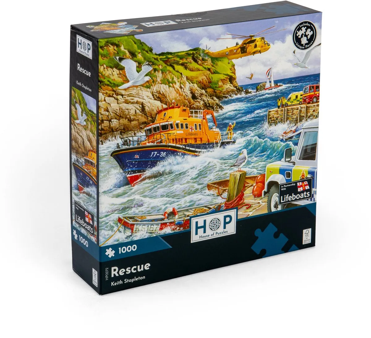 House Of Puzzles Rescue Puzzel HP0272 - 1000 Stukjes Multicolor