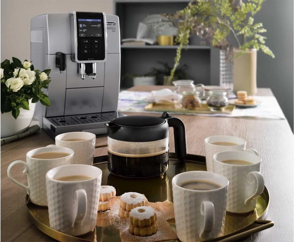 De’Longhi ECAM 370.95.S Volledig Automatische Espressomachine - Zilver - afbeelding 6 van 6