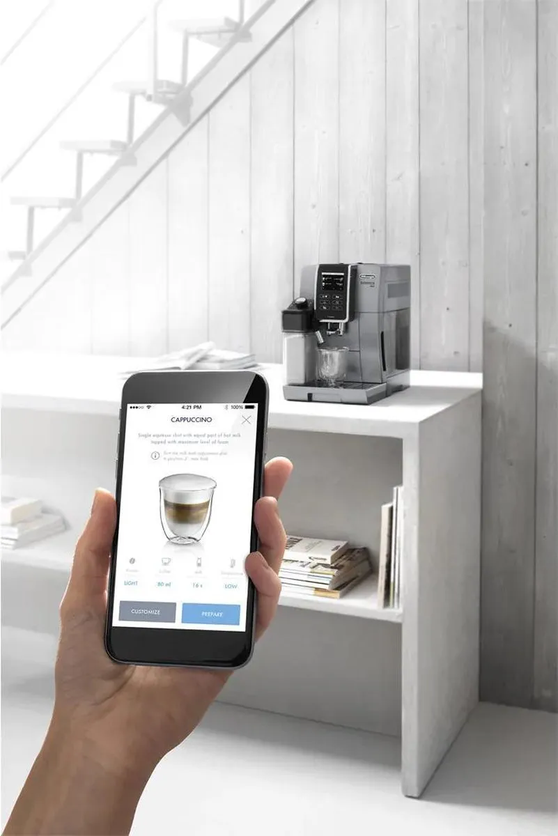 De’Longhi ECAM 370.95.S Volledig Automatische Espressomachine - Zilver