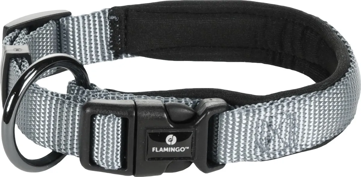 Flamingo Abbi Halsband Grijs XXS 30-35cm