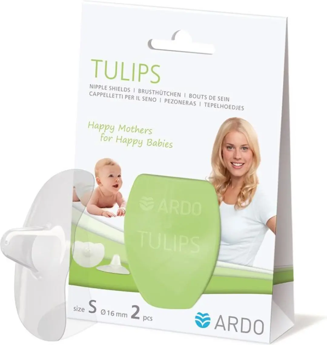 2x Transparante Ardo Tulips Tepelhoedjes Maat S
