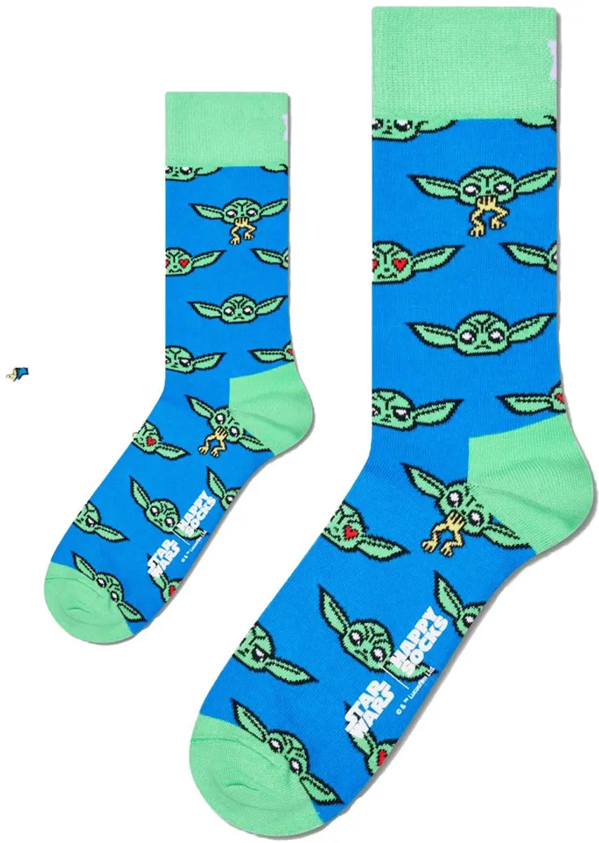 Zo Vader Zo Zoon/Dochter matching sokken Star Wars GROGU